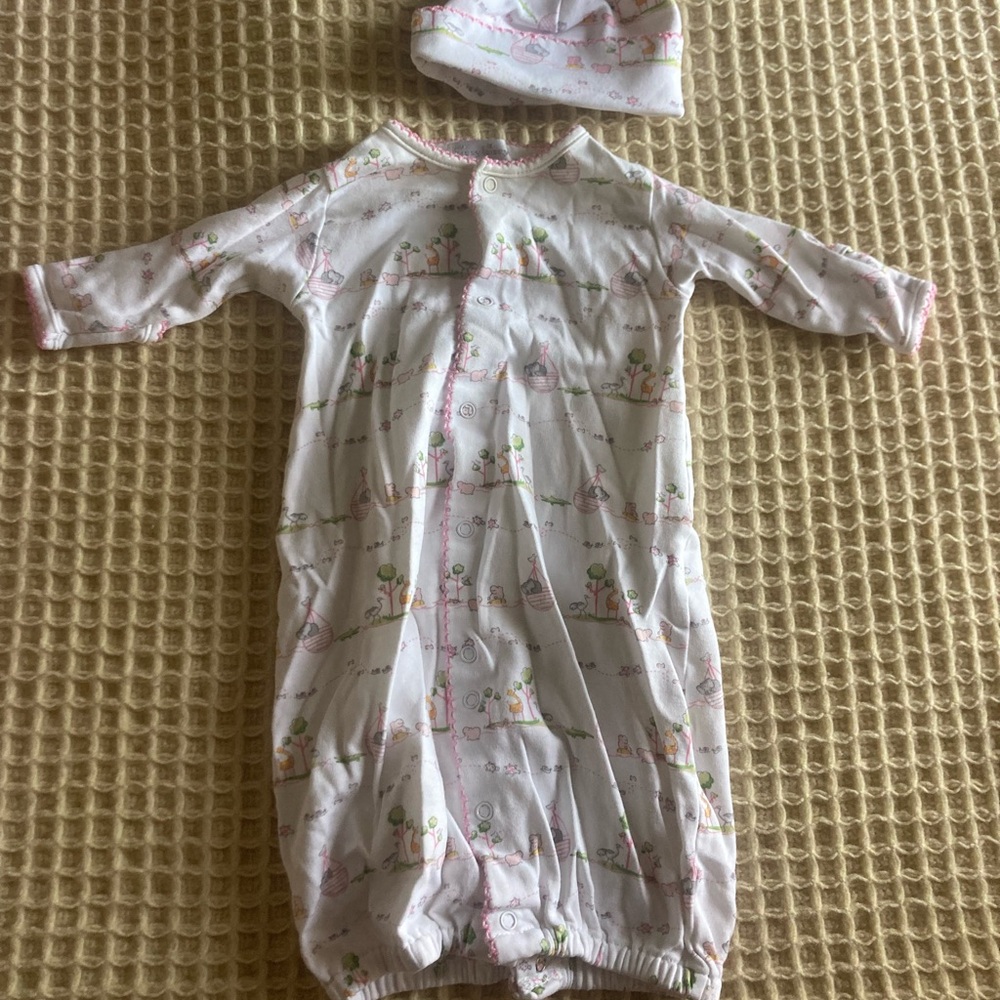 Preemie Kissy Kissy Noah’s Ark Convertible Sleeper